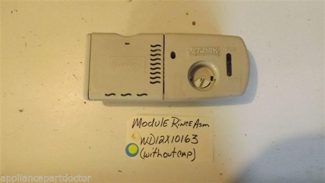 GE Dishwasher WD12X10163 Module Rinse Asm without cap USED PART GE Dishwasher WD12X10163 Module Rinse Asm without cap USED PART